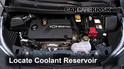 2017 Chevrolet Spark LS 1.4L 4 Cyl. Coolant (Antifreeze) Check Coolant Level